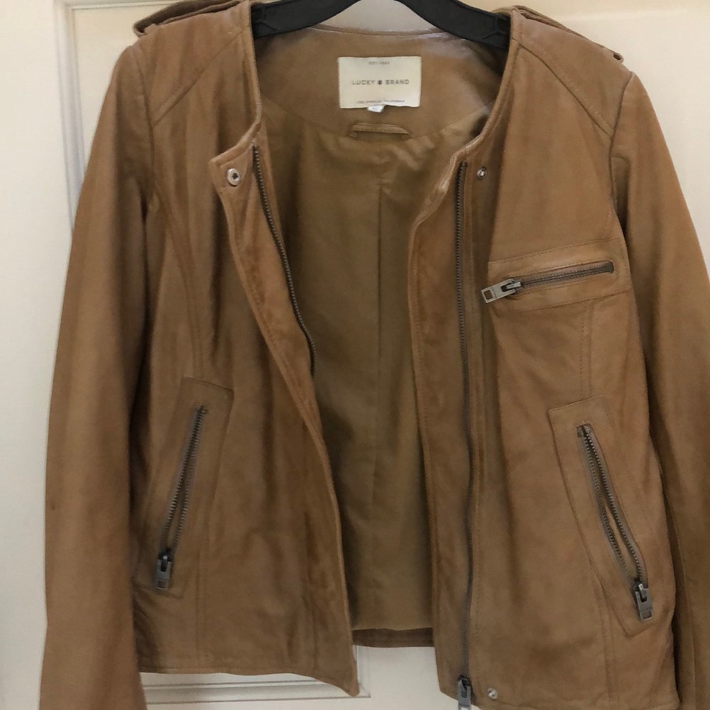 Leather jacket